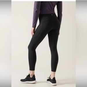 Athleta Ultimate Stash 7/8 Tight Black XS EUC